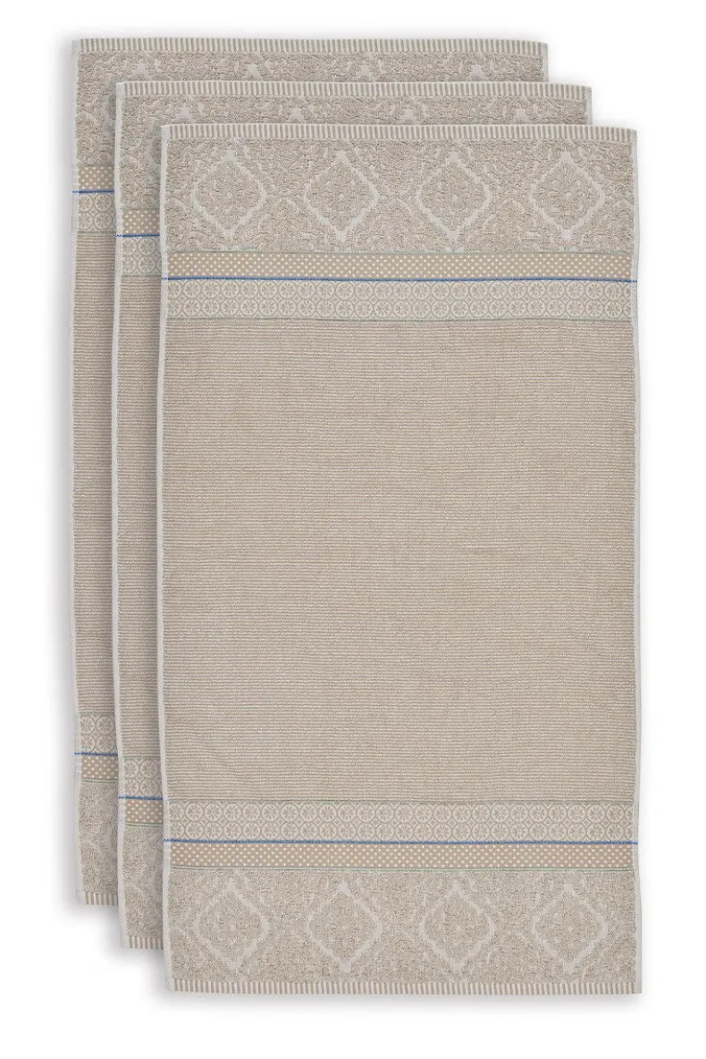 Badhanddoek Set/3 Soft Zellige 55X100 Cm