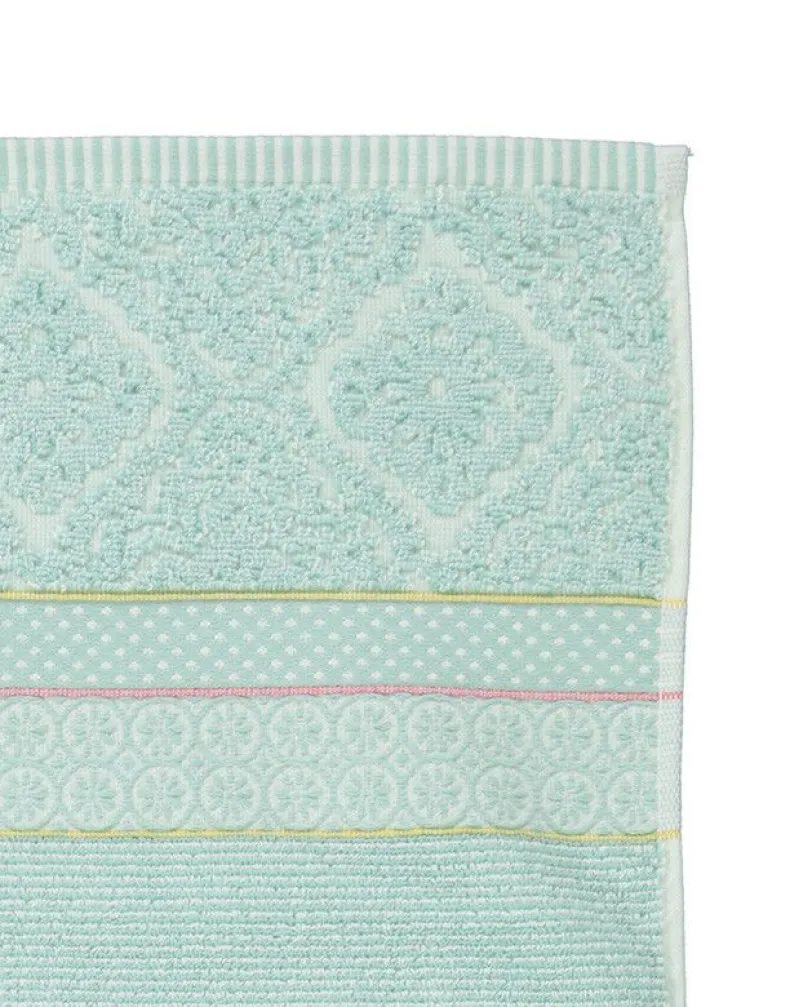 Badhanddoek Set/3 Soft Zellige Blue 55X100 Cm