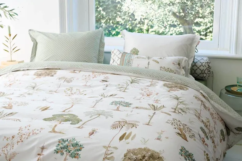 Dekbedovertrek Giardini Di Frutta Wit