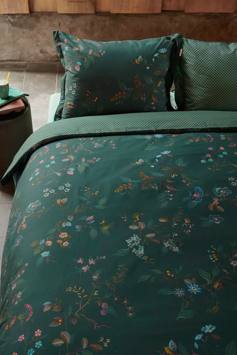 Dekbedovertrek Kawai Flower Donker