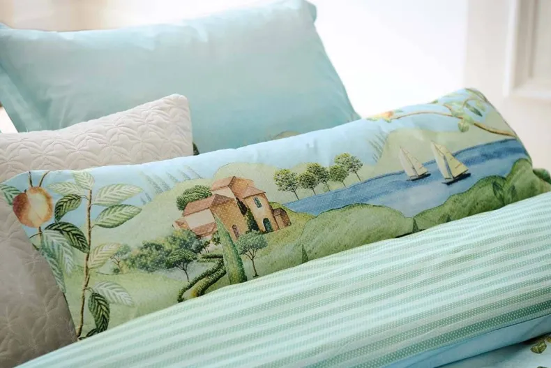 Dekbedovertrek La Campagna Groen