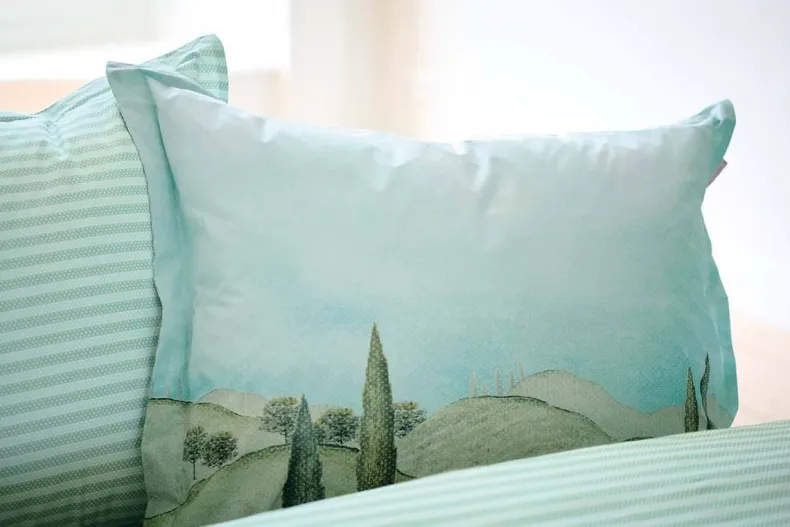 Dekbedovertrek La Campagna Groen