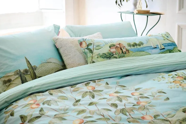 Dekbedovertrek La Campagna Groen