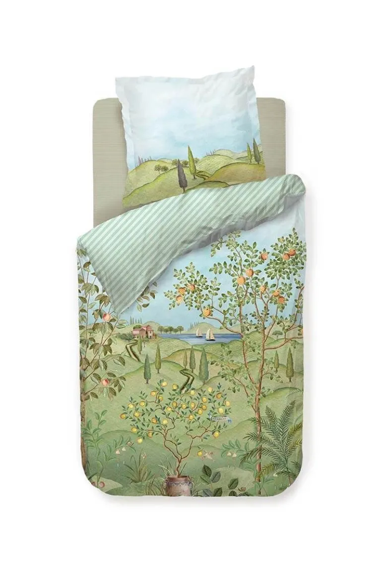 Dekbedovertrek La Campagna Groen