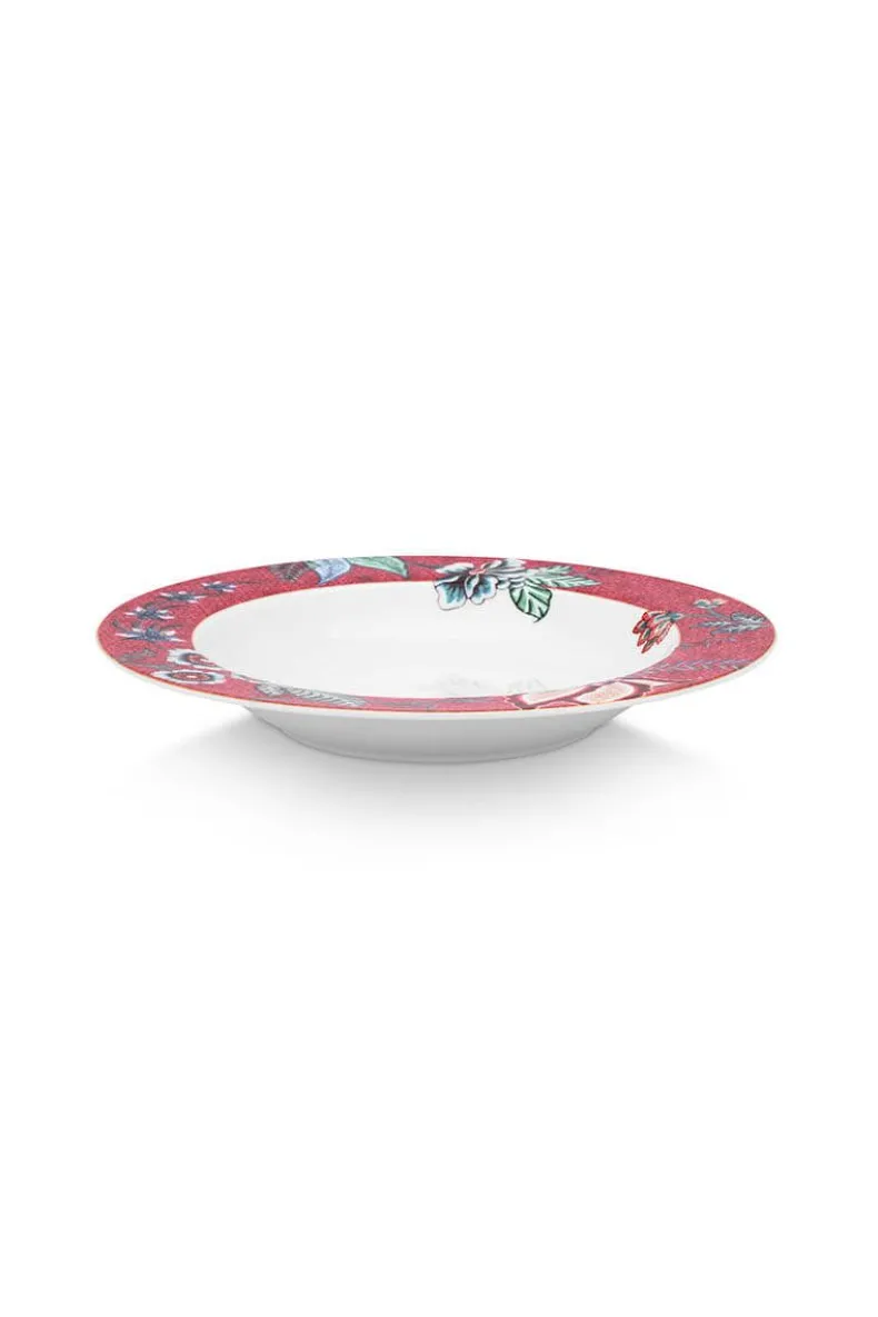 Flower Festival Diep Bord Donker 21.5 Cm