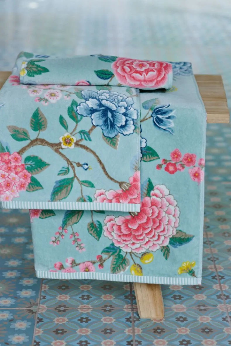 Gastendoek Set/3 Good Evening Blue 30X50 Cm