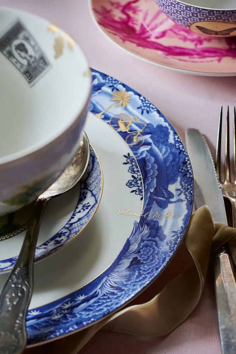 Heritage Dinerbord Grens Blauw 26.5 Cm