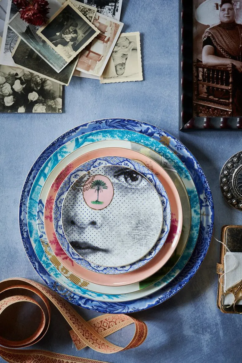 Heritage Dinerbord Grens Blauw 26.5 Cm