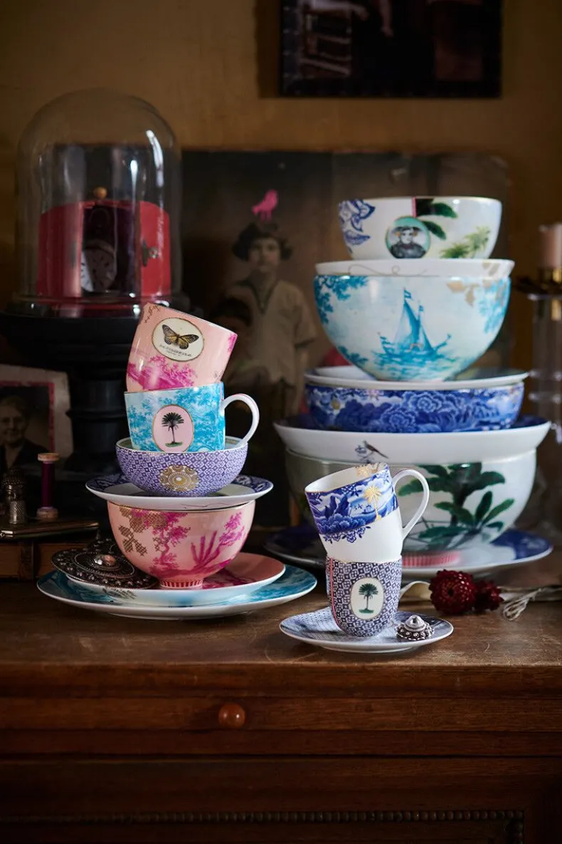 Heritage Espresso Kopje Tegels Blauw