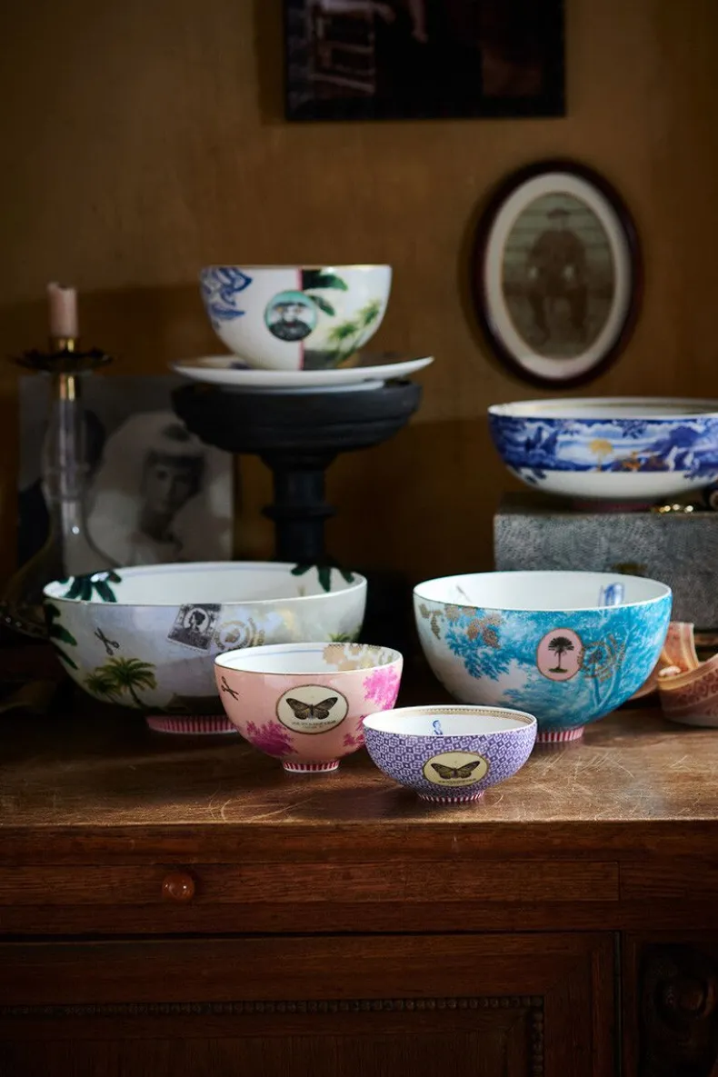 Heritage Kom Geverfd Roze 12 Cm