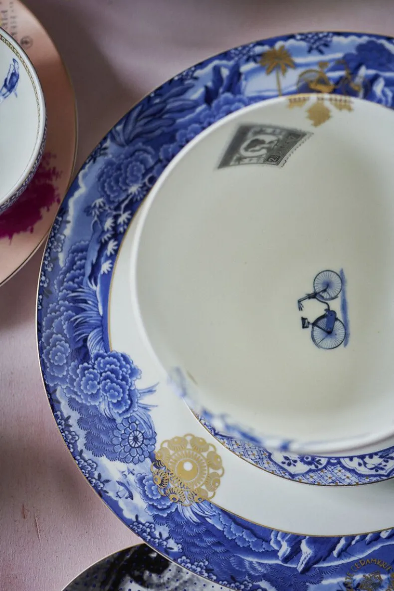 Heritage Kom Palm Wit 15 Cm