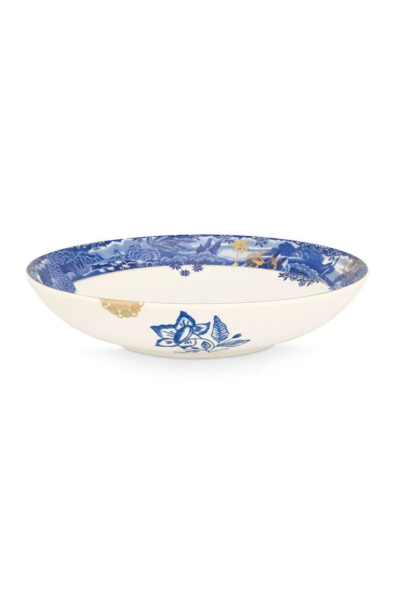 Heritage Soepbord Grens Blauw 25.5 Cm