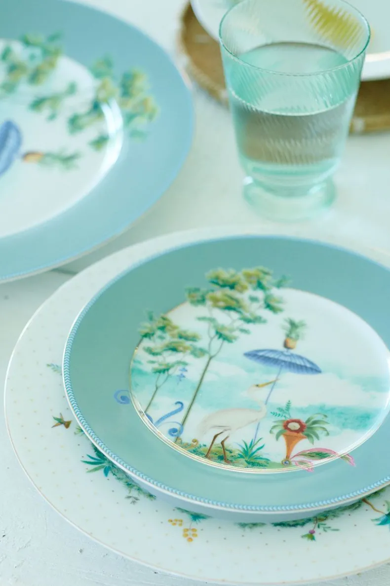 Jolie Ontbijtbord Blauw 21 Cm