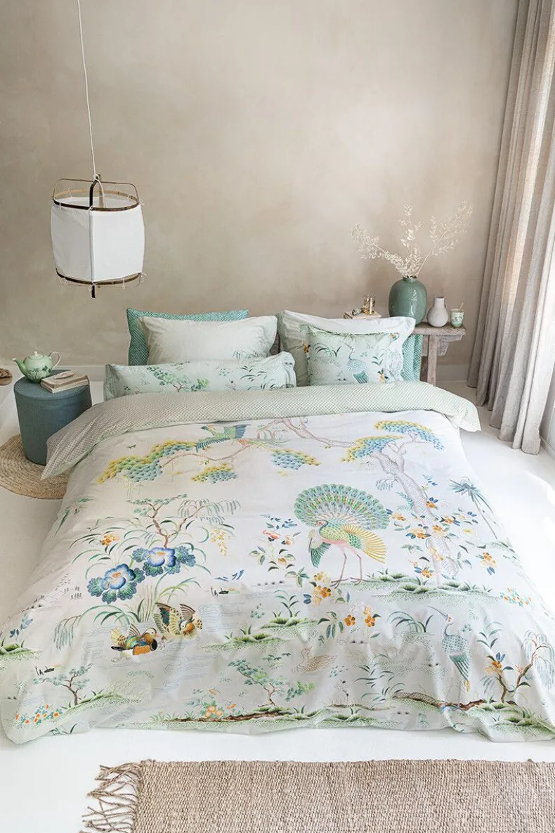 Kussensloop Japonica Wit