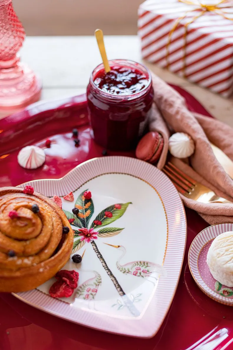 La Majorelle Set/2 Hartvormige Borden