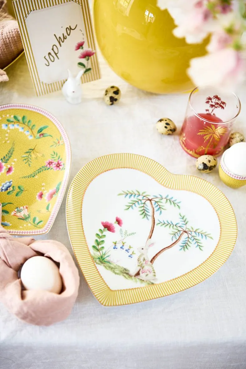 La Majorelle Set/2 Hartvormige Borden