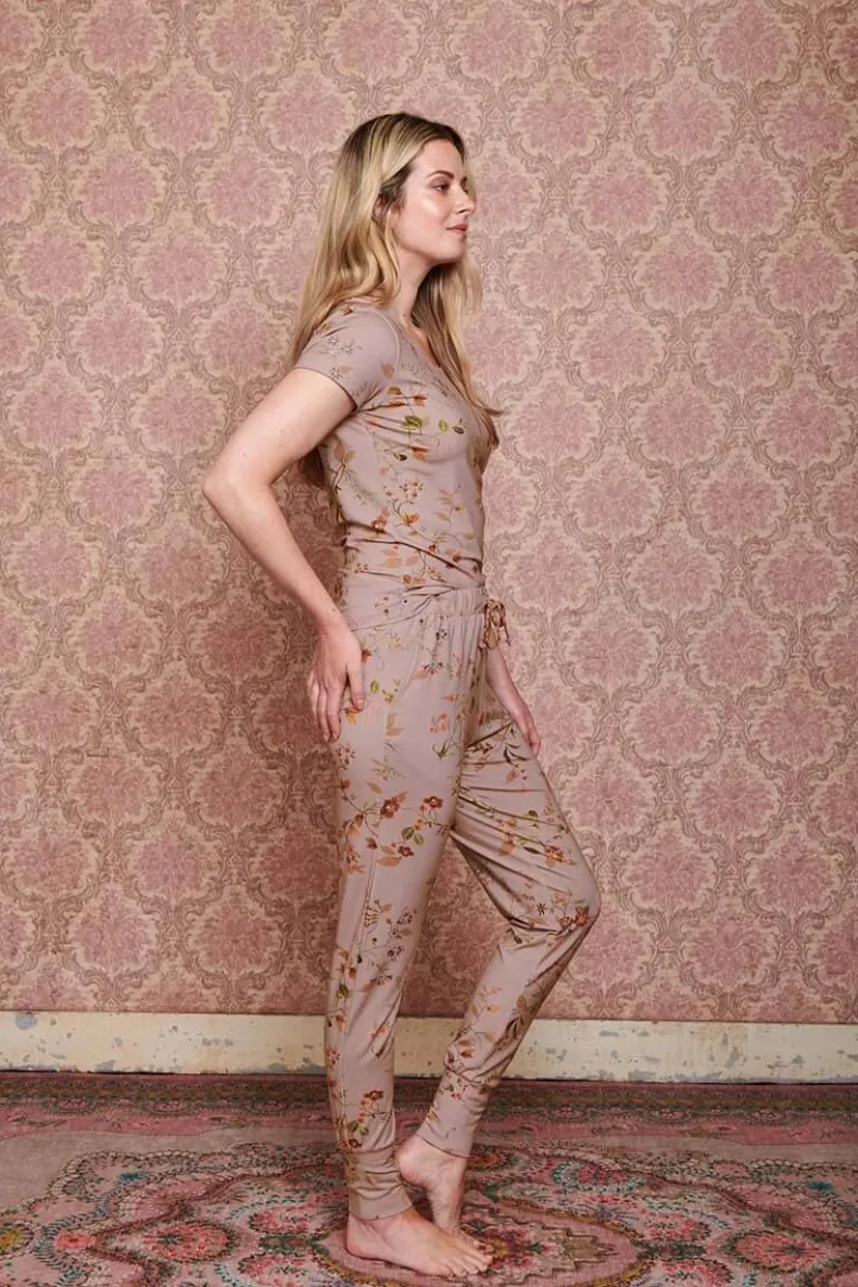 Lange Broek Kawai Flower Licht