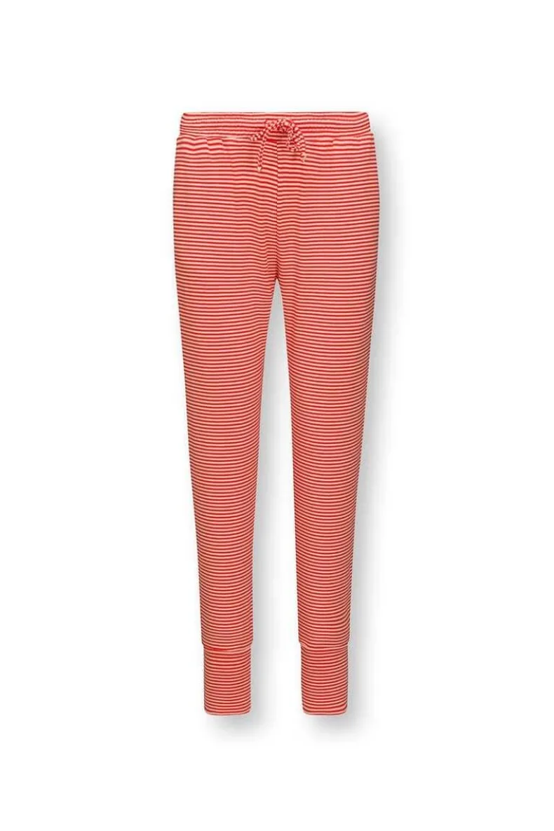 Lange Broek Little Sumo Stripe Koraal