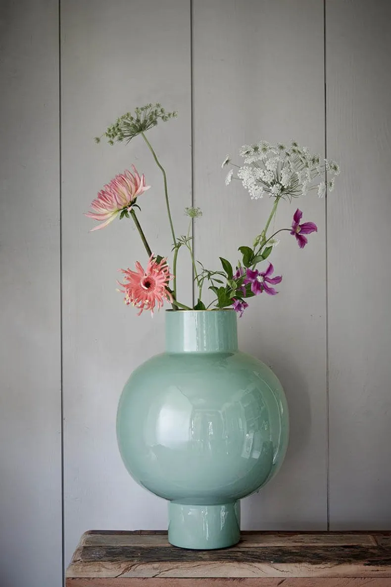 Metalen Vaas Licht 42Cm