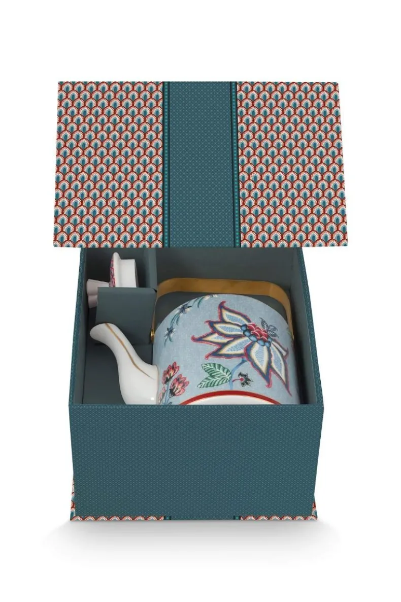 Oriental Flower Festival Theepot Medium