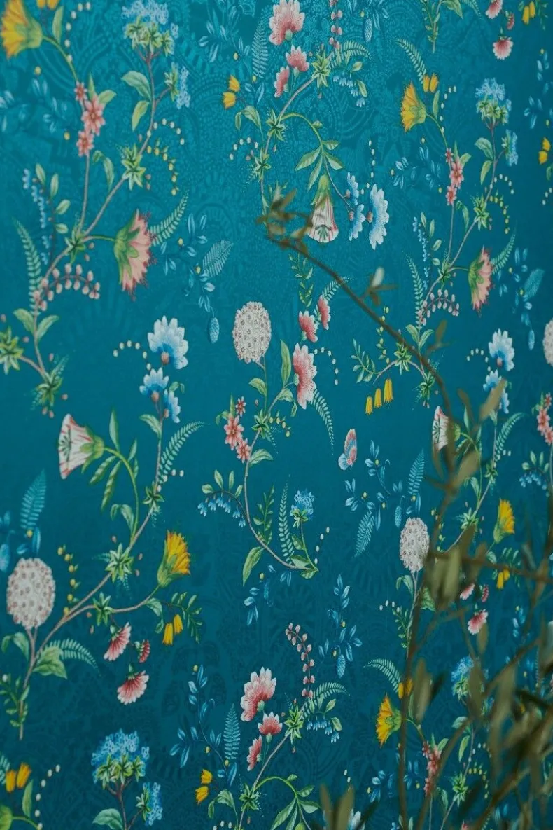 Pip Studio La Majorelle Vliesbehang Donker