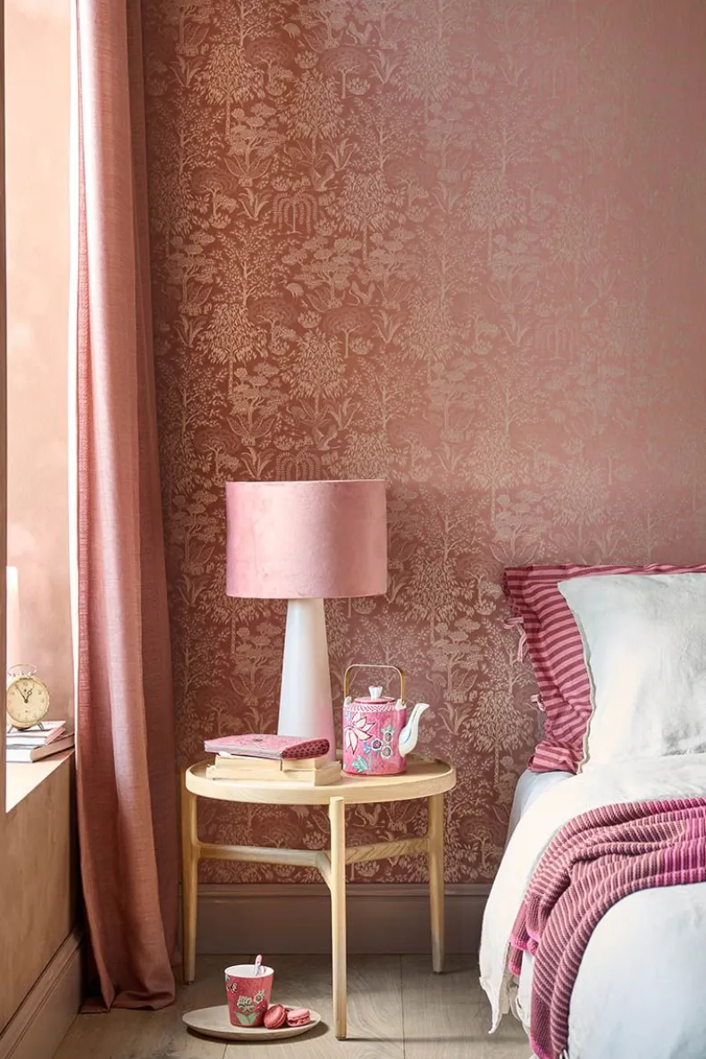 Pip Studio Origami Tree Vliesbehang /Rose Goud