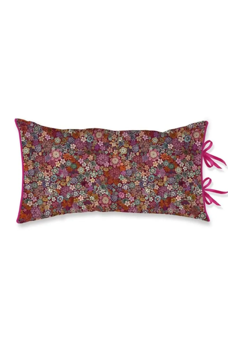 Rechthoekig Sierkussen Tutti I Fiori Donkerrood