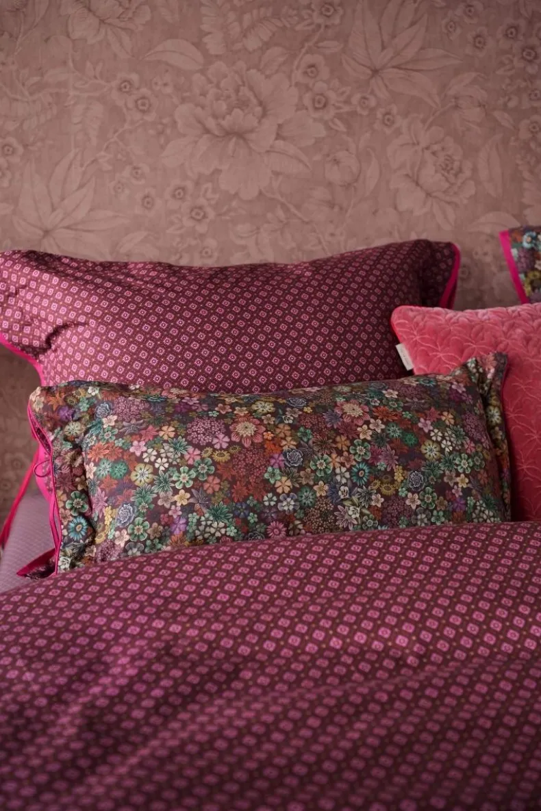 Rechthoekig Sierkussen Tutti I Fiori Donkerrood