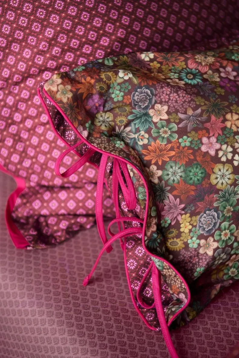 Rechthoekig Sierkussen Tutti I Fiori Donkerrood