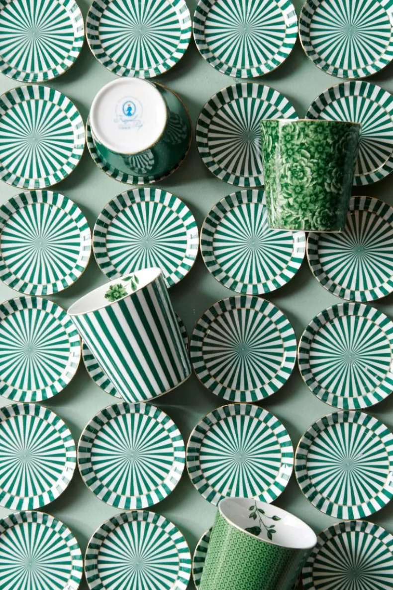 Royal Stripes Mok Bloemen & Theetip