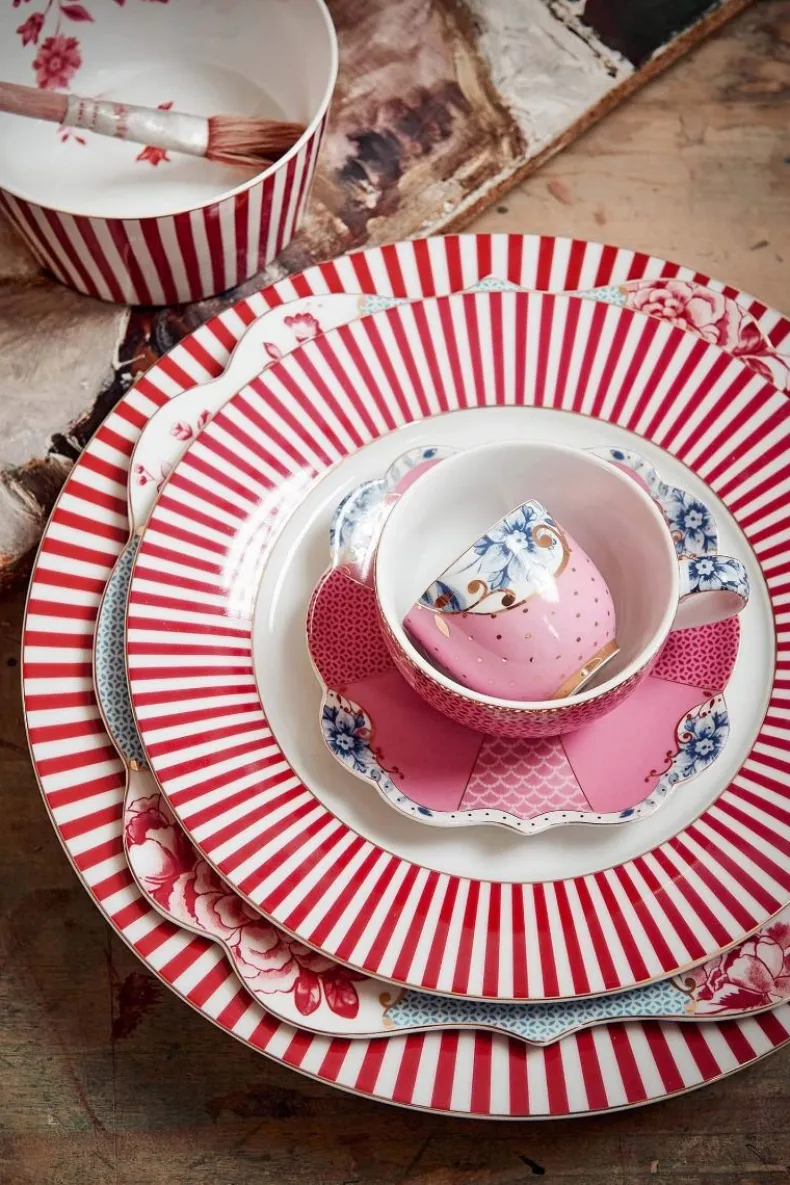 Royal Stripes Ontbijtbord Donker 21Cm