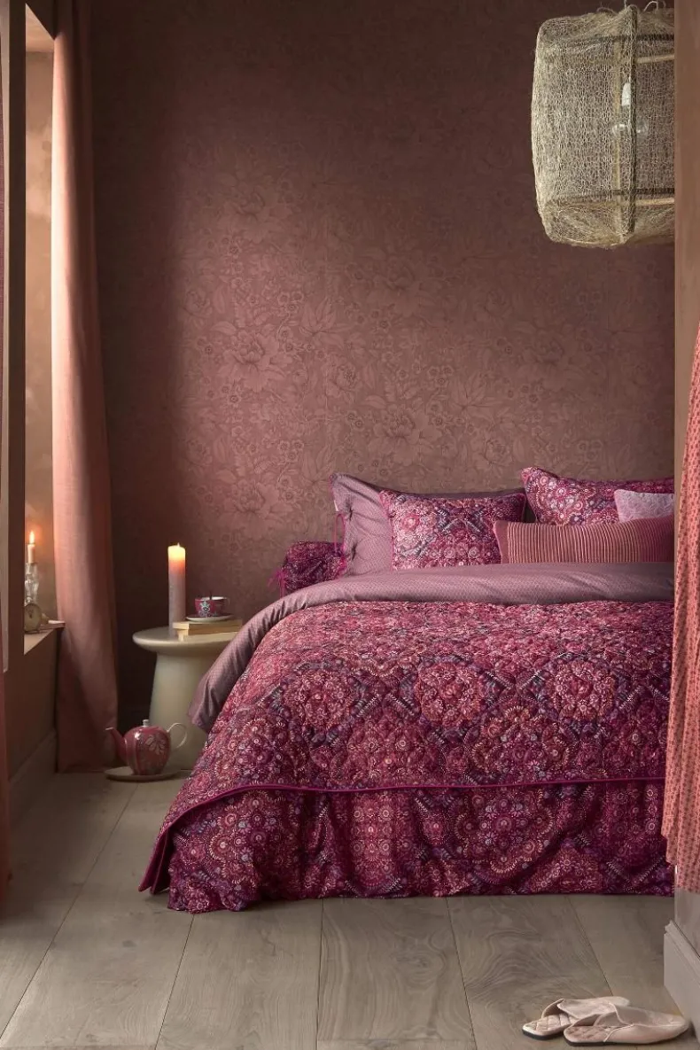 Sierkussen Quilted Il Mosaico Donkerrood