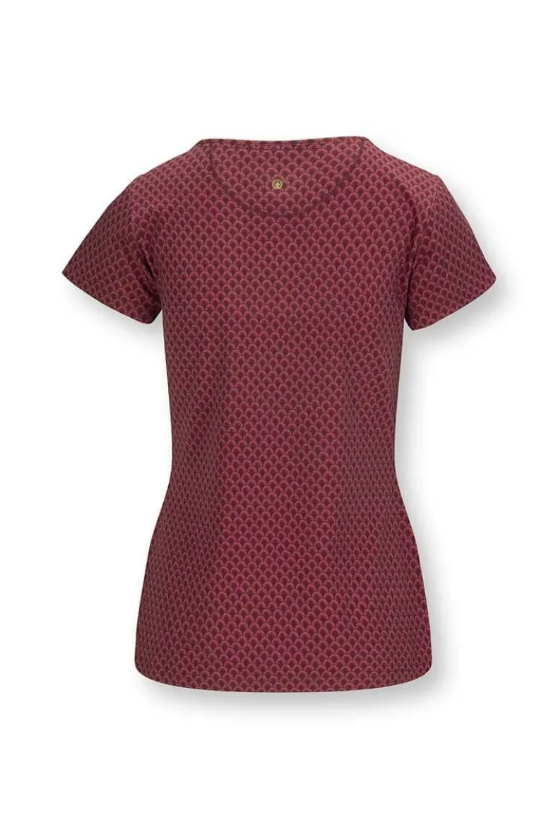 Sport Top Korte Mouw Suki Donker