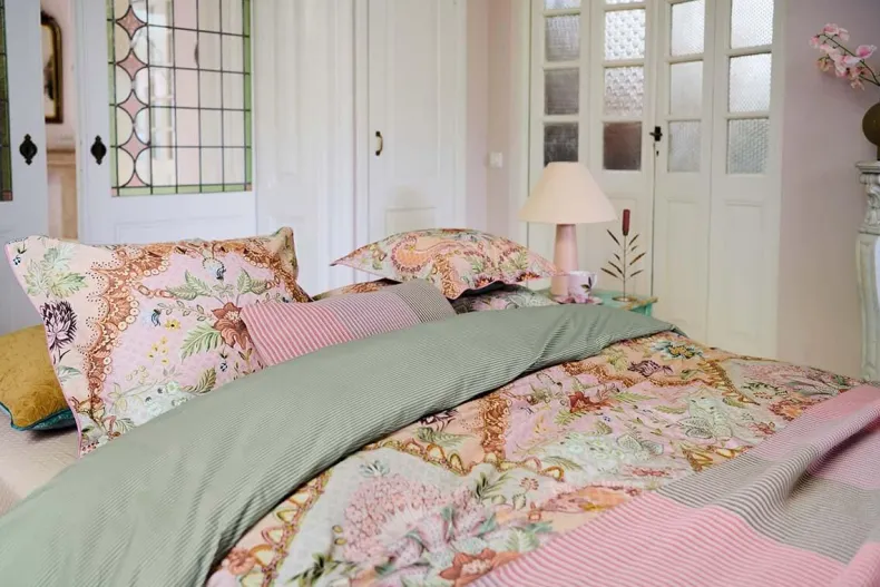 Throw Blockstripe Pastel