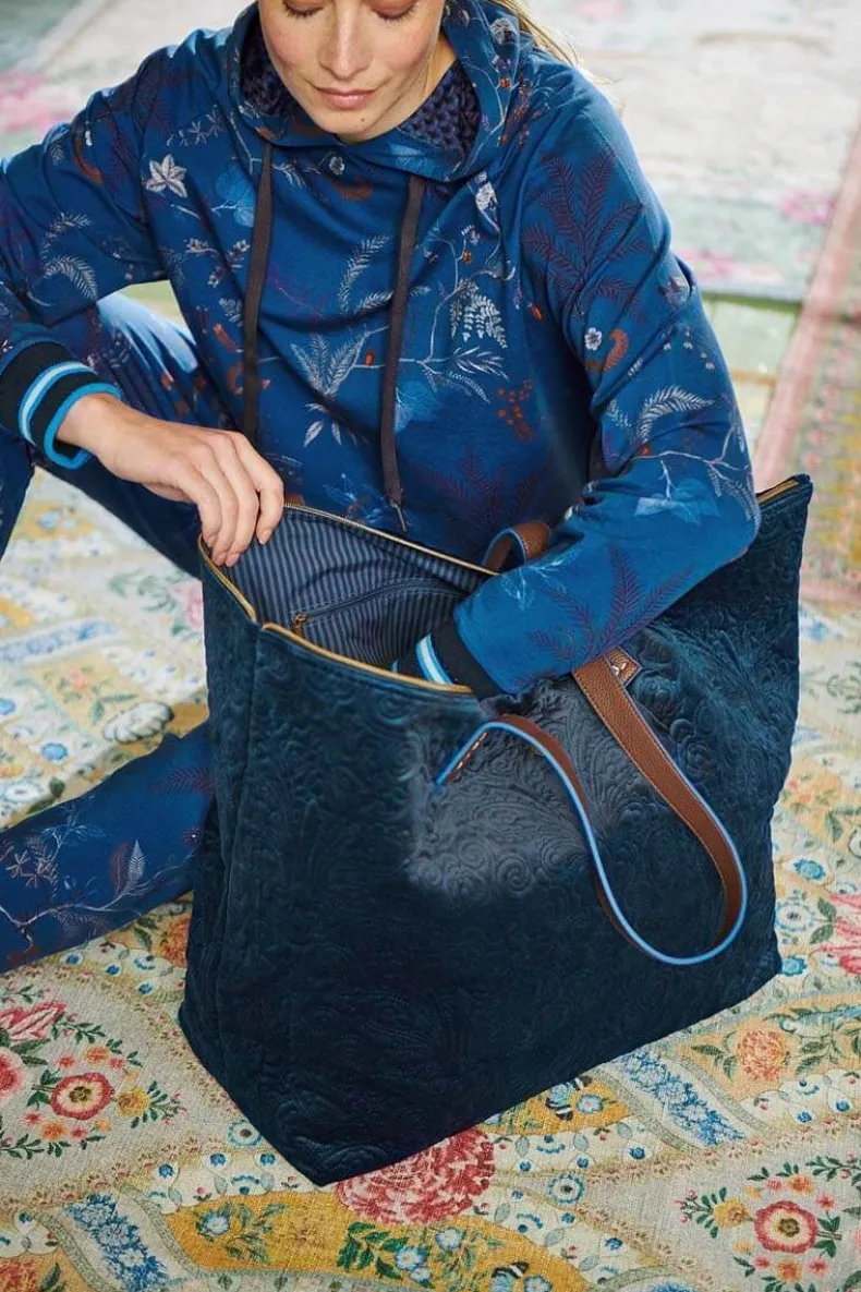 Tote Bag Velvet Quiltey Days