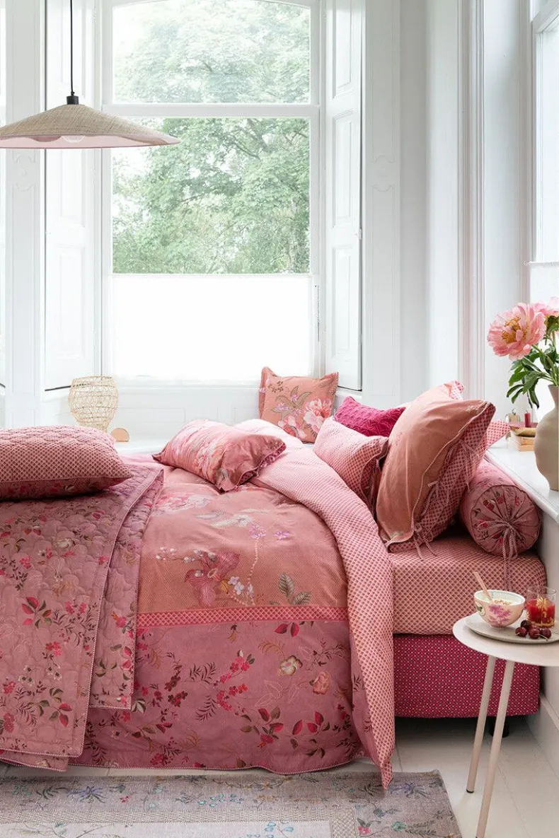 Vierkant Sierkussen Tokyo Bouquet /Terra