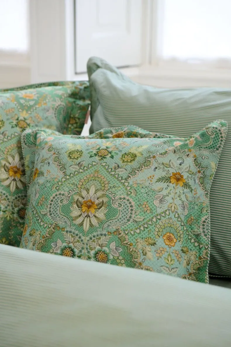 Vierkant Sierkussen Saluti Piccoli Groen