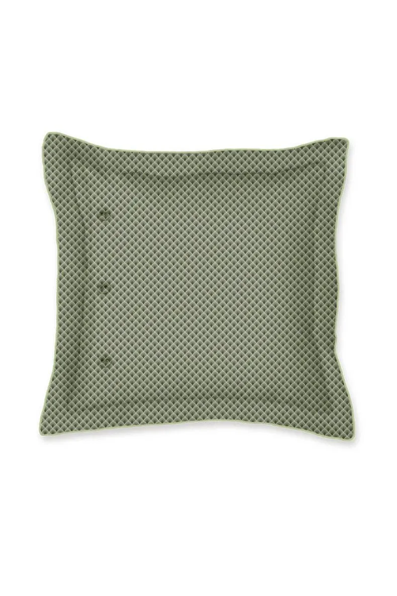Vierkant Sierkussen Kyoto Nights Groen