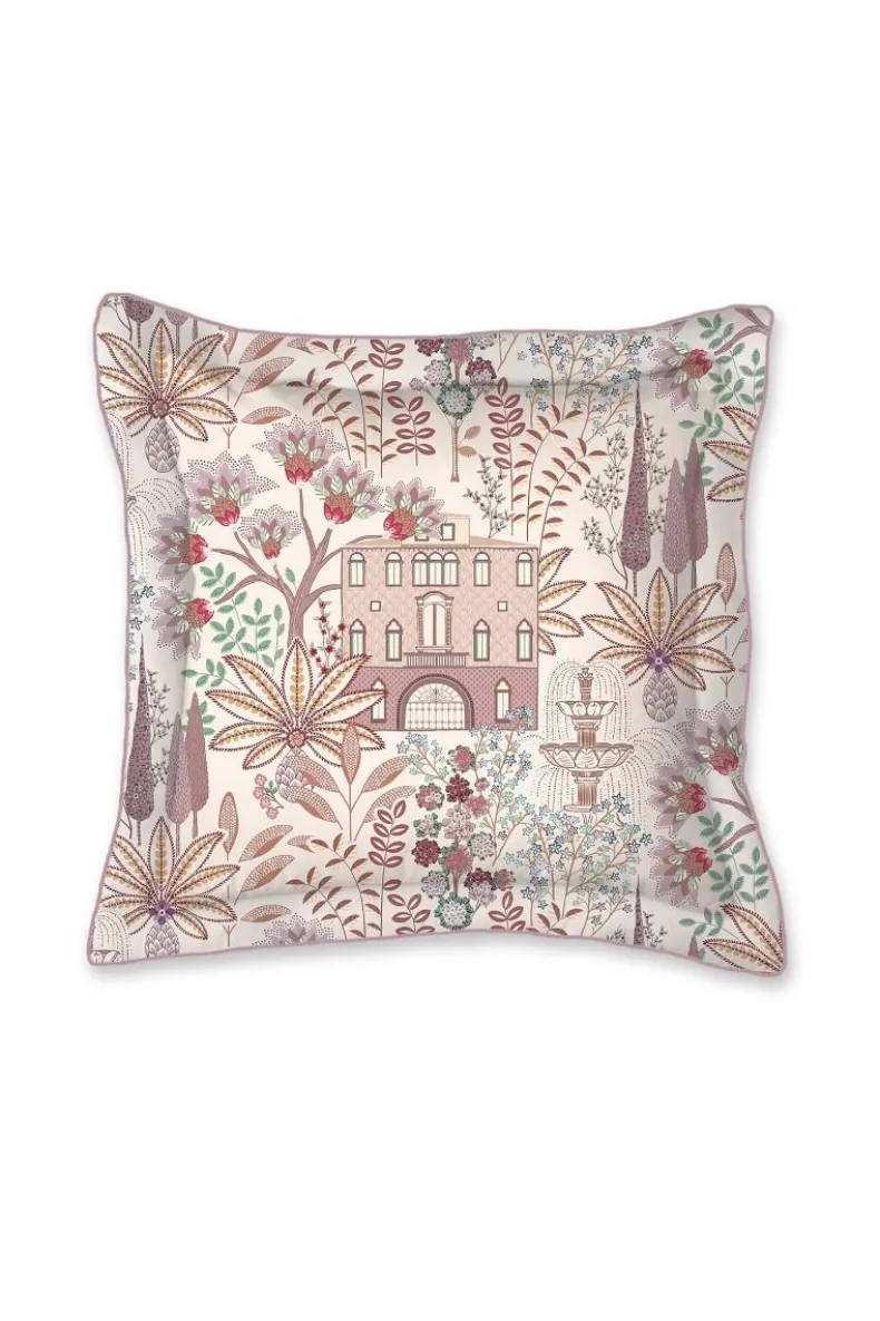 Vierkant Sierkussen Casa Di Pip Gebroken Wit