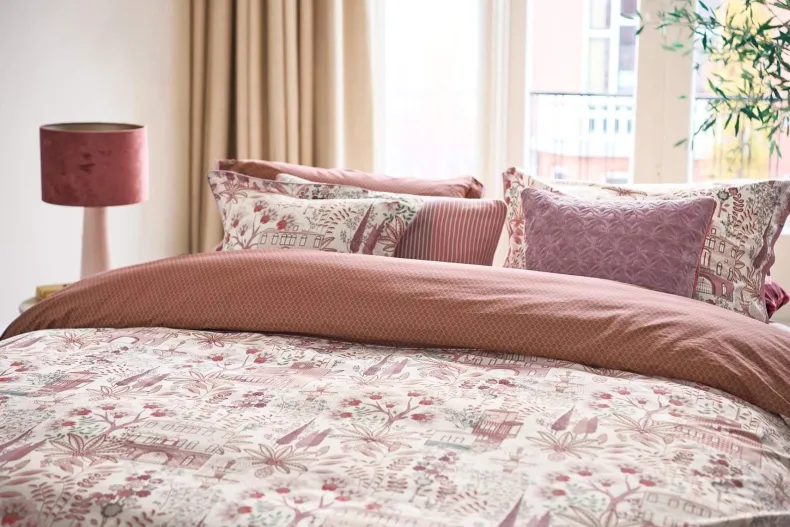 Vierkant Sierkussen Casa Di Pip Gebroken Wit