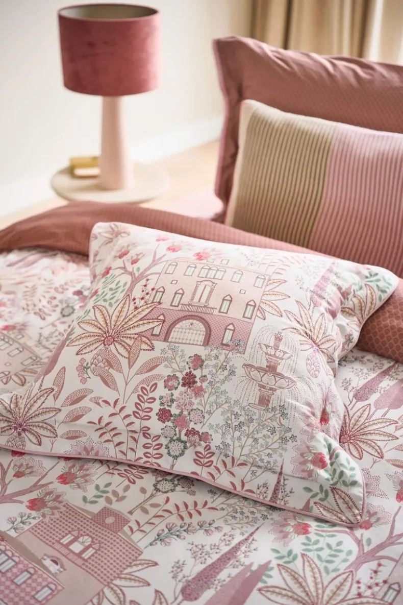 Vierkant Sierkussen Casa Di Pip Gebroken Wit