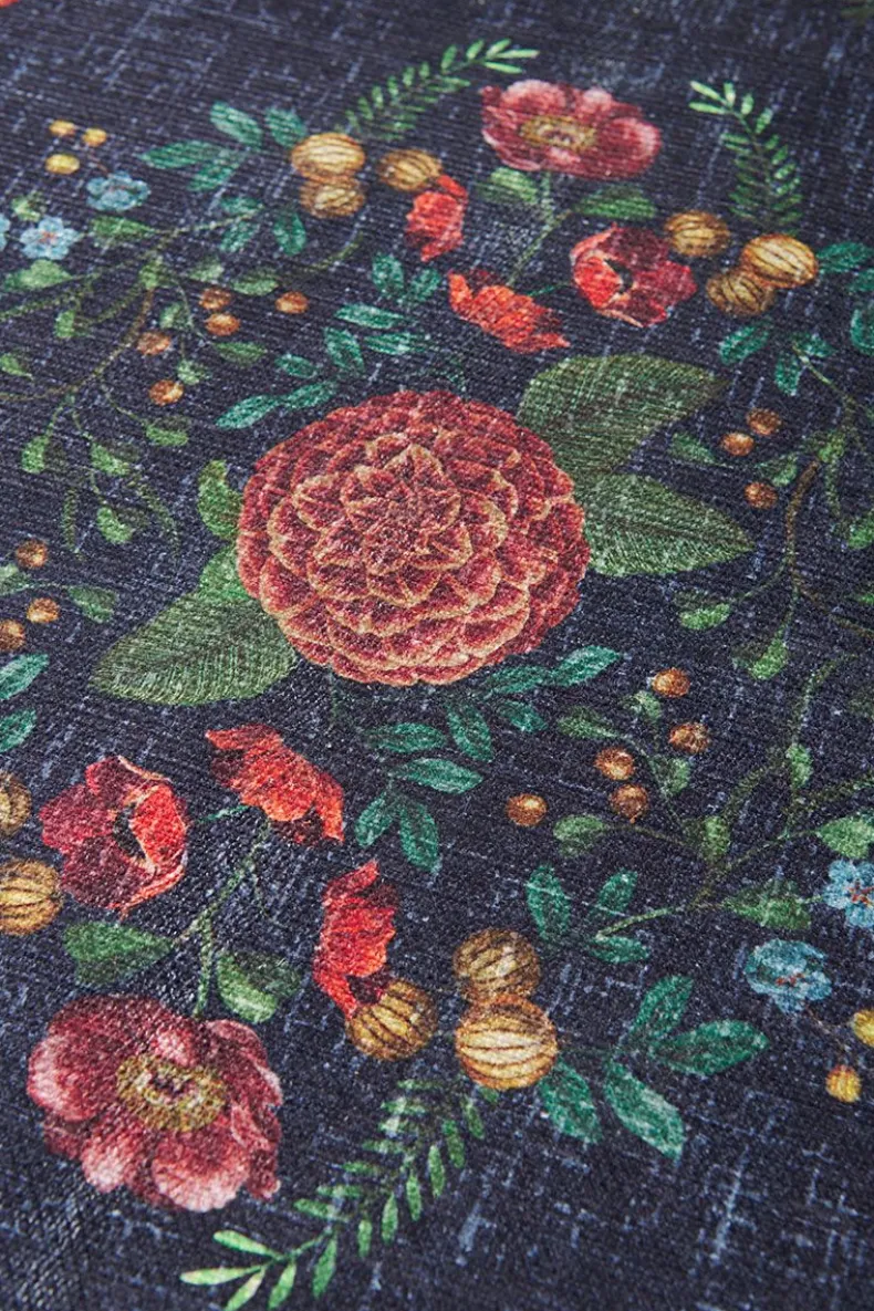 Vloerkleed Fall In Leaf By Pip Donkerblauw