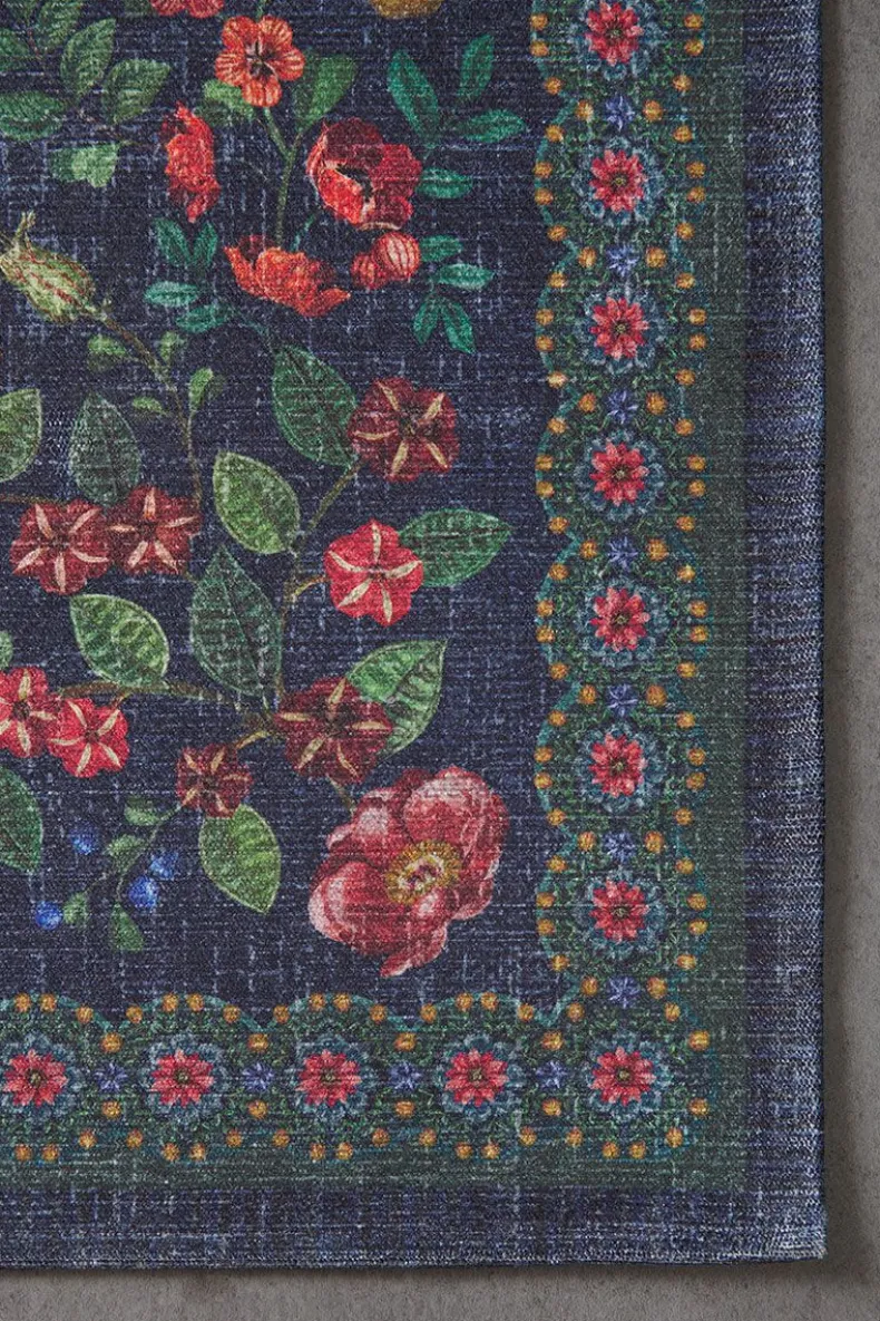 Vloerkleed Fall In Leaf By Pip Donkerblauw