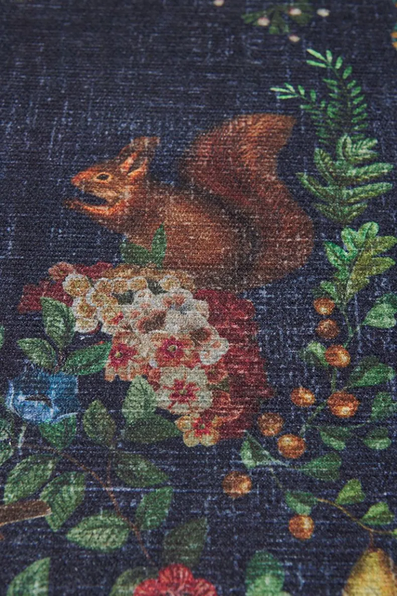 Vloerkleed Fall In Leaf By Pip Donkerblauw