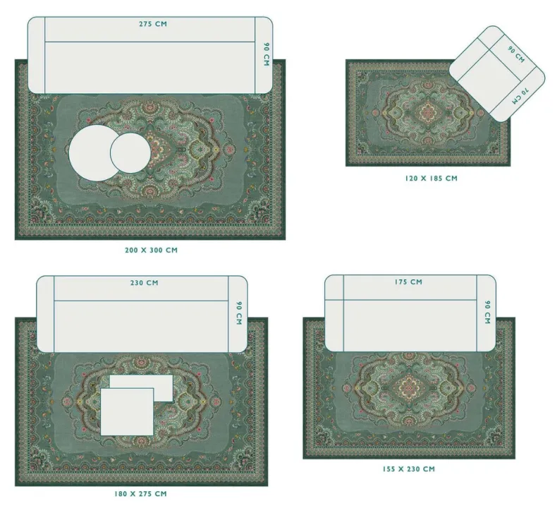 Vloerkleed Majorelle By Pip