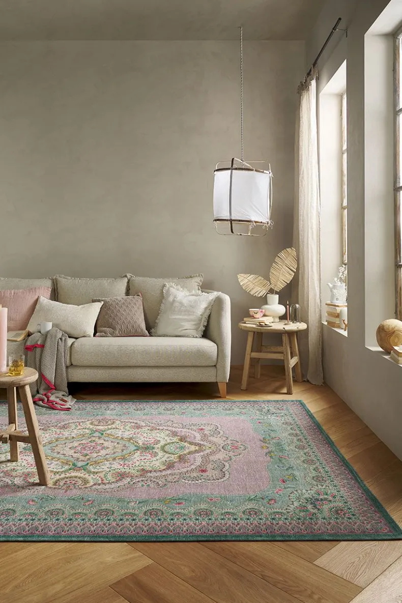 Vloerkleed Majorelle By Pip Lilac/Groen