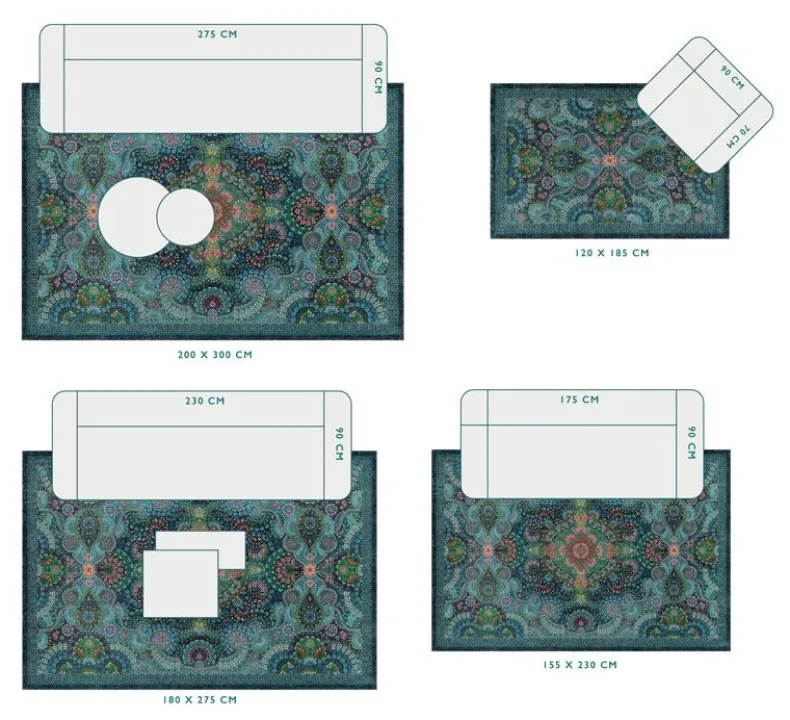 Vloerkleed Moon Delight By Pip Donker