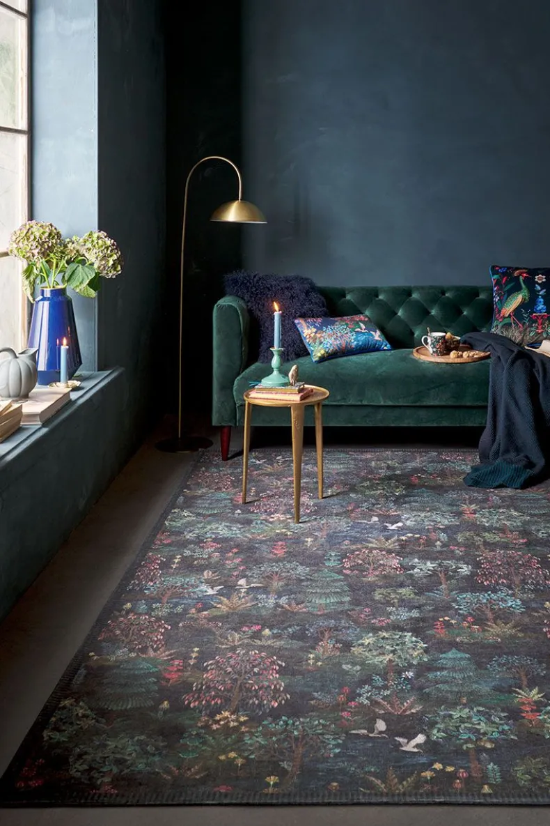 Vloerkleed Pip Garden By Pip Donkerblauw