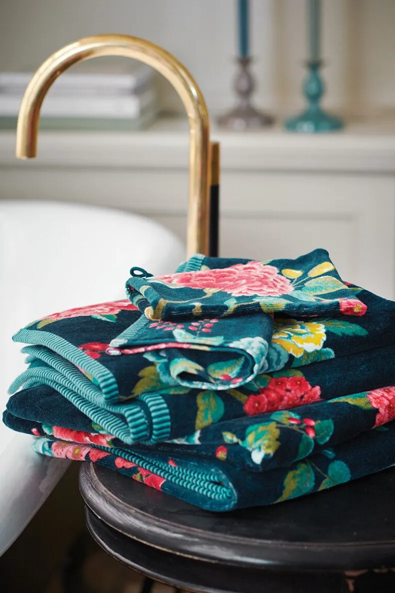 Washandje Set/3 Good Evening Donker 16X22 Cm