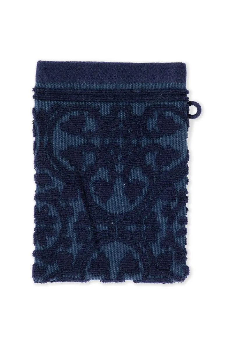 Washandje Set/3 Tile De Pip Donker 16X22 Cm